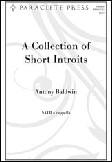 A Collection of Short Introits SATB choral sheet music cover